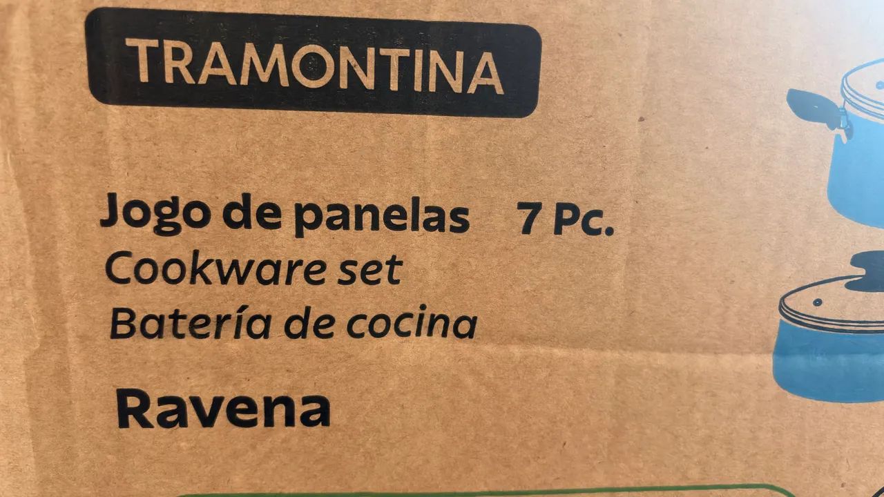 Kit Panelas Tramontina Ravena - Novo na caixa - Foto 4