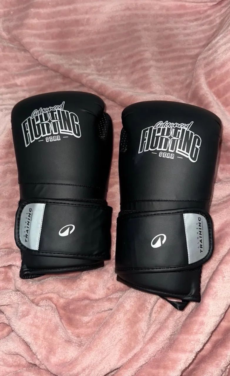 luva de boxe advanced fighting gear 12 oz