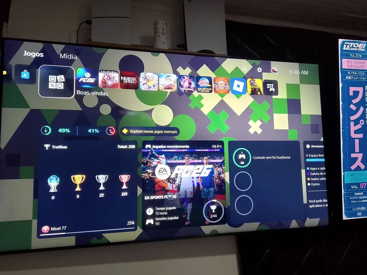 Tv 75 Q led Samsung.  (Troco) - Foto 2