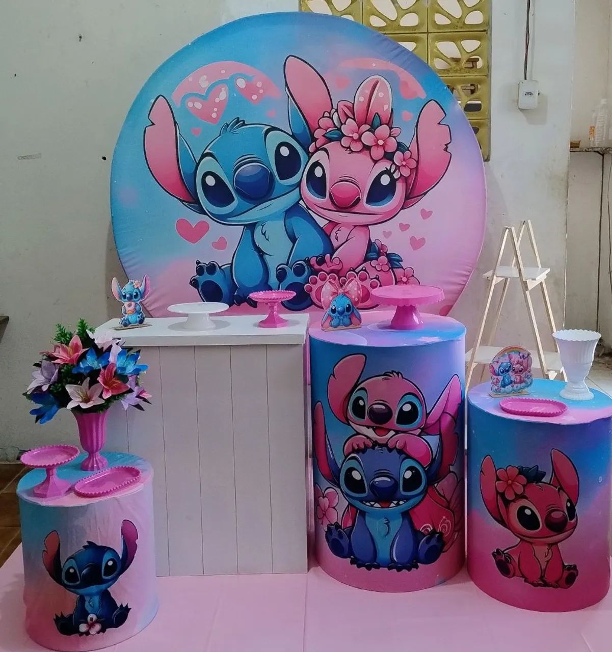 Stitch e Angel (aniversário) - Foto 2