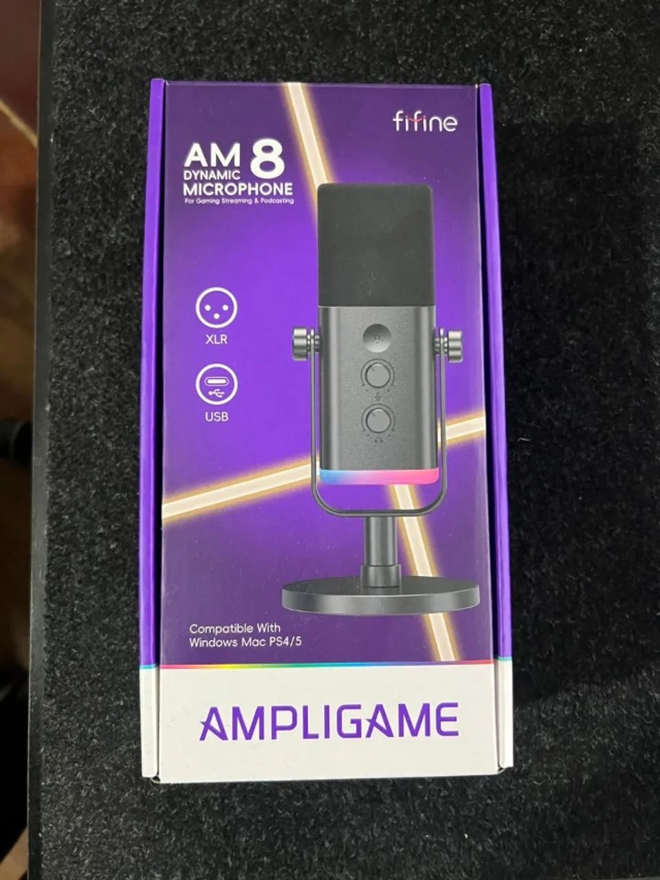 Microfone AM8 Fifine + Braço articulado - Foto 4