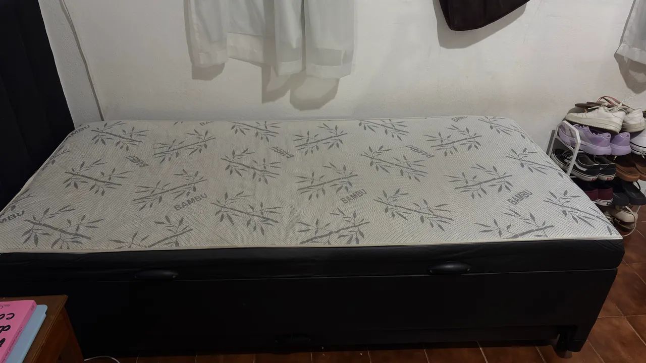 Cama de solteiro Box com baú (Bicama) - Foto 3