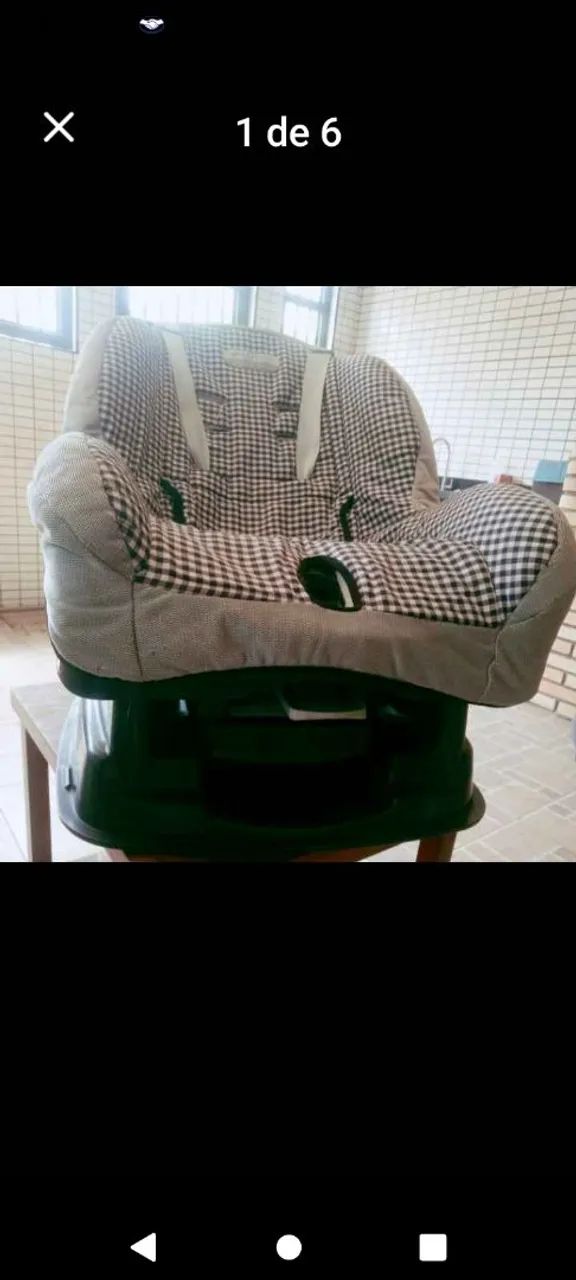 cadeira pra levar criança em carro