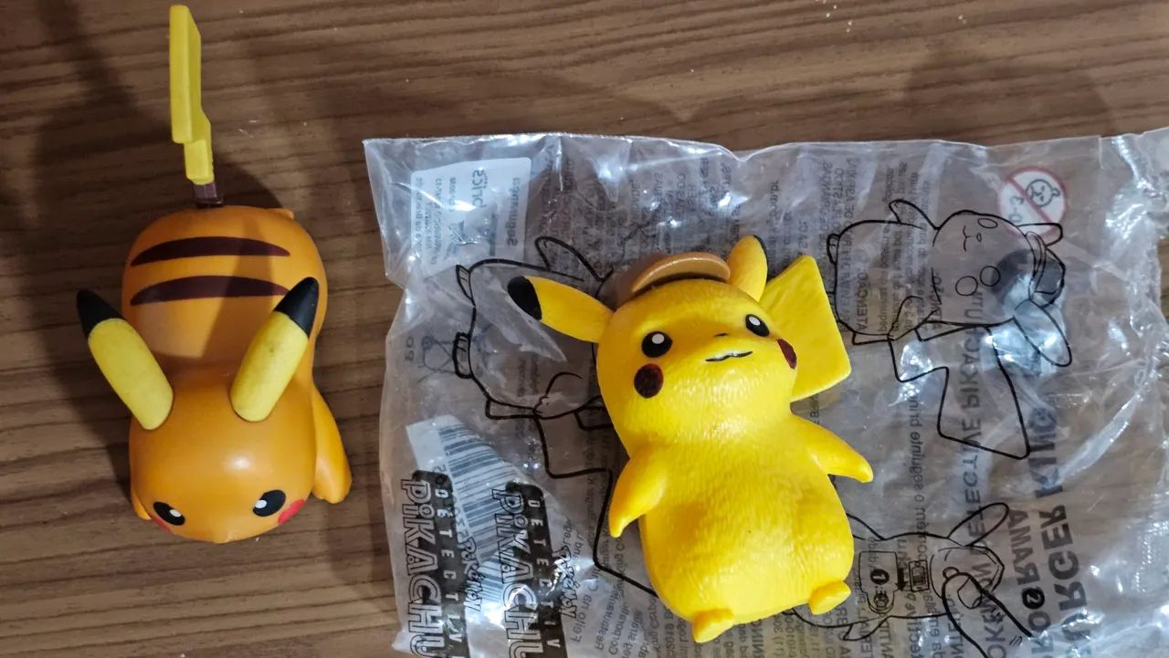 Coleção Pikachu e miniaturas pokémon  - Foto 5