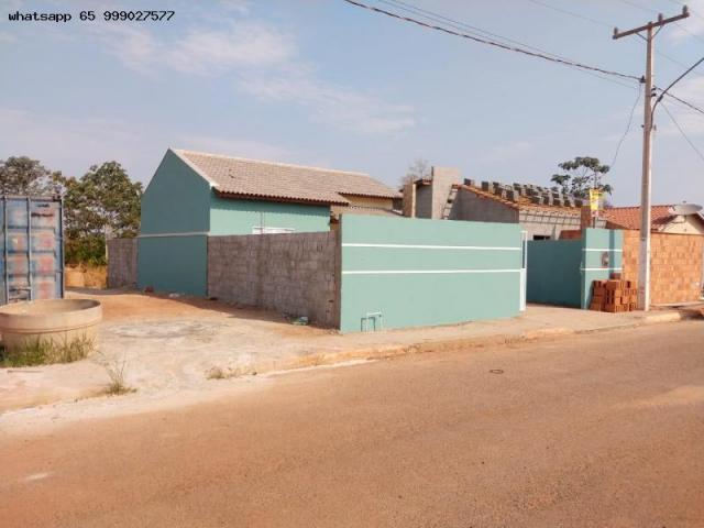 Casa para venda em várzea grande, são matheus, 2 dormitórios, 1 banheiro, 2 vagas