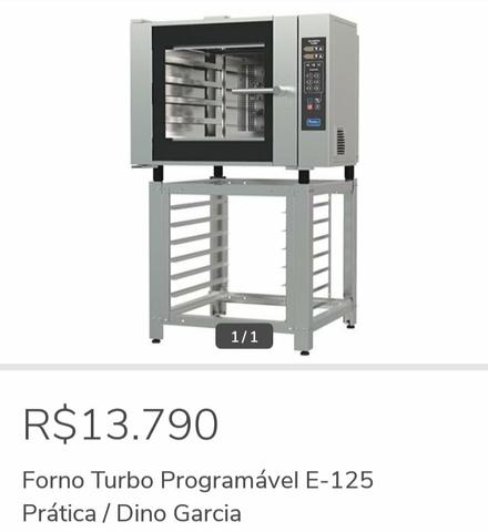 Forno Turbo programável E-125 - Dino Garcia 47- *