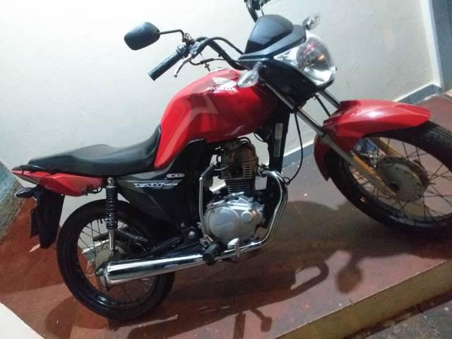 Vendo ou troco 125 2014 por carro dok ok - Foto 2