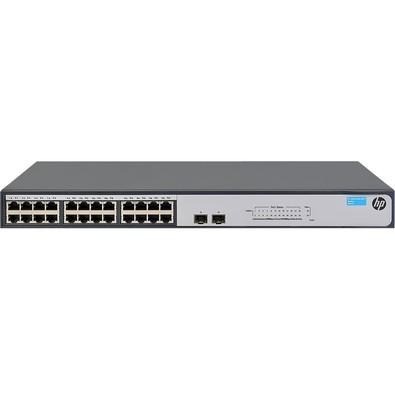 Switch HP 1420 24G 2SFP com 24 portas 10 100 1000