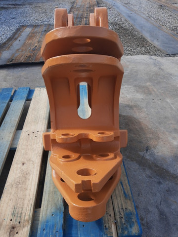 ?Cara de cavalo? chassi oscilante retroescavadeira CASE 580L/ M ? p/n 148822A1 - Foto 2