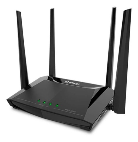 Roteador Dual Band Wi-Fi 5G W5-1200g Ac 1200mbps 4 Portas Gigabit Intelbras