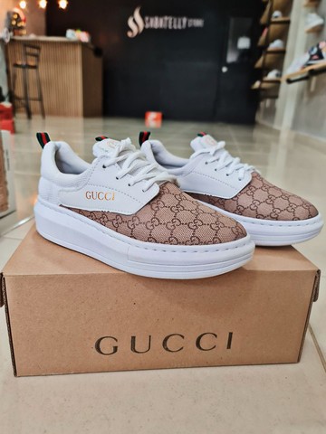 Tenis da gucci mercado sales livre