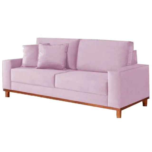 Sofá Grécia em Suede 4 Lugares!! Pr8717m - Foto 3