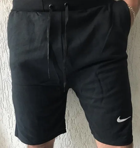 Bermuda e short moletom masculina com elástico