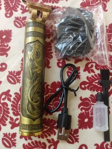 Máquina de cortar cabelo com cabo USB  - Foto 3
