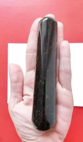 Pedra De Obsidiana Verde Musgo 200 Gr