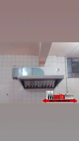 Coifas inox sob medida industrial restaurante - Foto 4