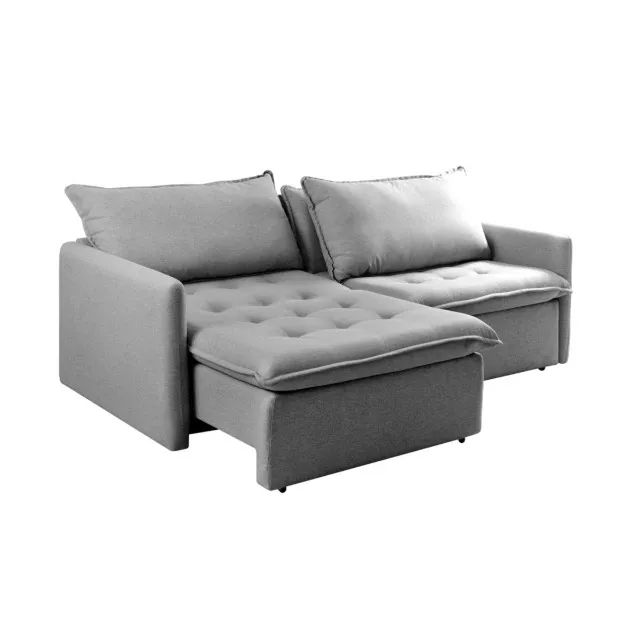 Sofa Cama Direto Da Fábrica sem Caixa Promoção _ Bordinhon Móveis - Foto 4