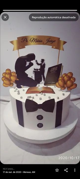 Bolo de aniversário chantininho e kit festa  - Foto 4