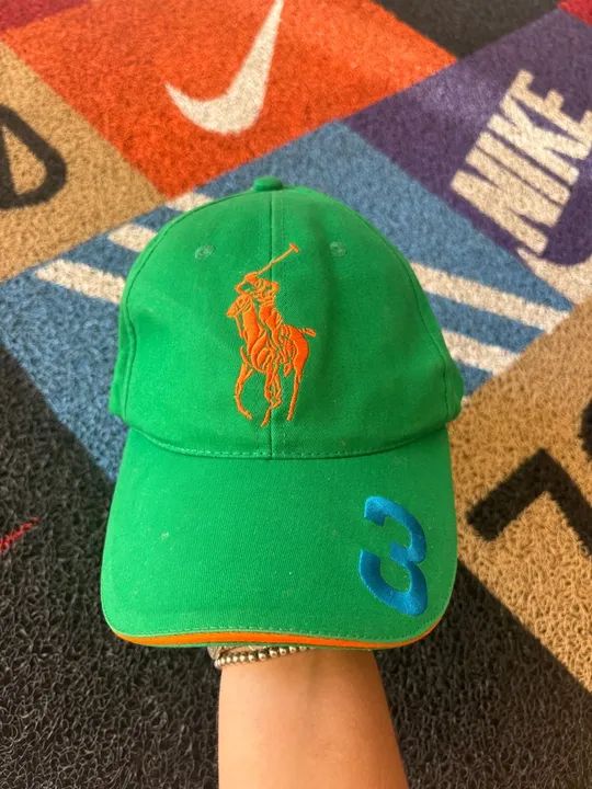 Boné Polo Ralph Lauren Verde - Tamanho Único - Foto 2
