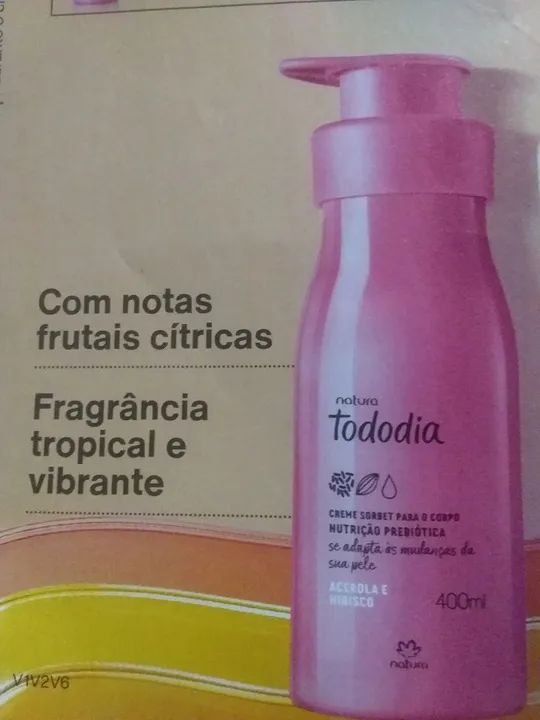 Creme sorbet nutritivo corporal( acerola e hibisco) natura - Foto 2
