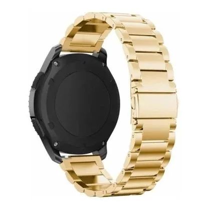 Pulseira em aço 22mm para Relógio Smartwatch Samsung Amazfit Haylou etc - Foto 5