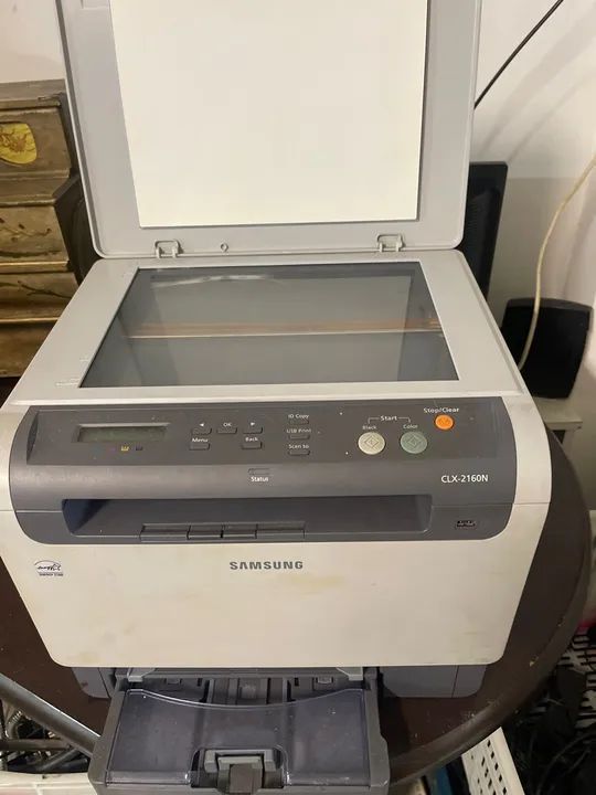 Impressora Samsung CLX-2160N no estado