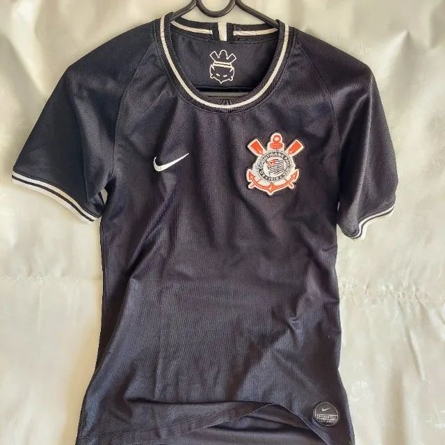 Camisa do Corinthians 2019/2020 Preta Nike tamanho P seminova