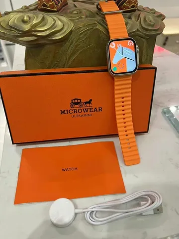 Smartwatch W69 Ultra Mini 45mm com Bússola: Tecnologia Avançada no Seu Pulso