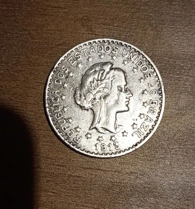 Moeda de 1000 Réis - belíssima 