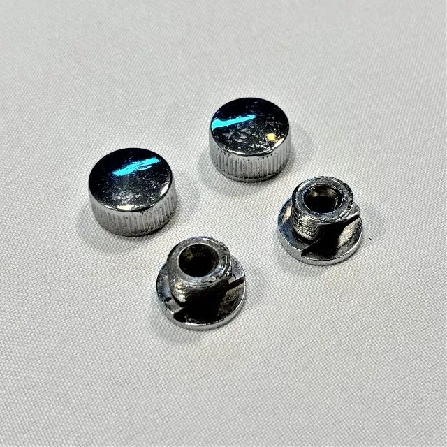 (Aceito cartão) Kit 2 Botões Francês p/ Fixação de Espelhos e Vidros - Foto 6