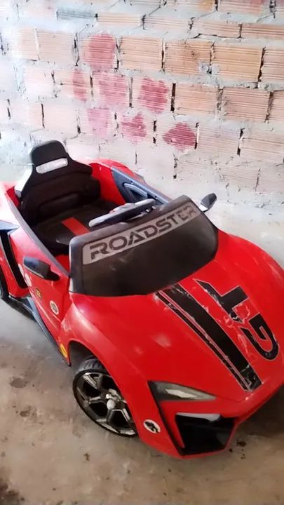 Vendo carrinho eletrônico 12v 