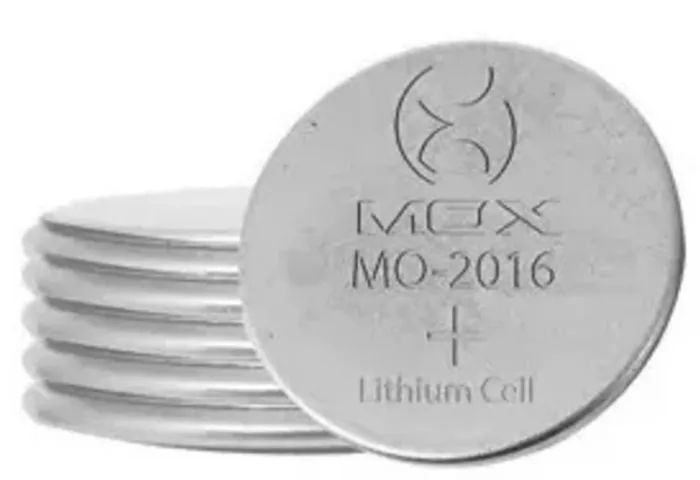Bateria De Lítio Botão 3v Mox MO-CR2016 - Cartela c/5-Unidades - Foto 2
