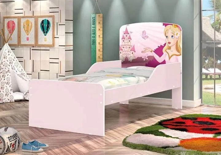 Cama infantil 100% mdf não acompanha colchão