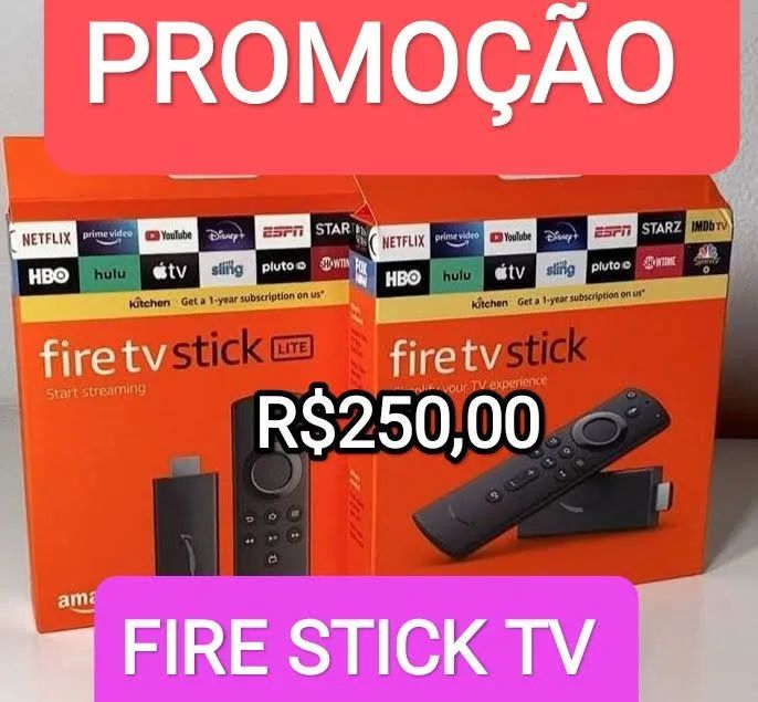 FIRE TV STICK AMAZON ORIGINAL NONOS LACRADOS