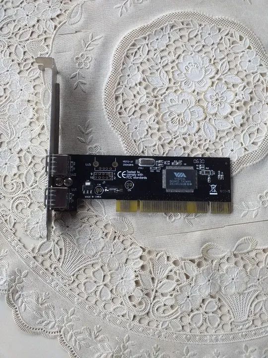 Placa USB para computadorplaca com 2 entradas  - Foto 2