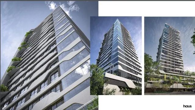 Apto 3/4 sendo 3 suítes no Edifício Haus Petrópolis de 95,32 m², 2 vagas por 854.000,00