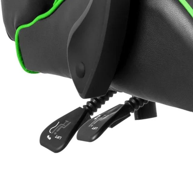 Cadeira Gamer Xzone Cgr01 Preta/verde Reclinável Giratória - Foto 4