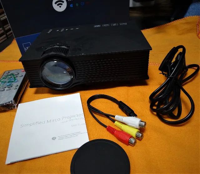 Micro Projetor Led Hd Com Wi-fi Na Embalagem Original