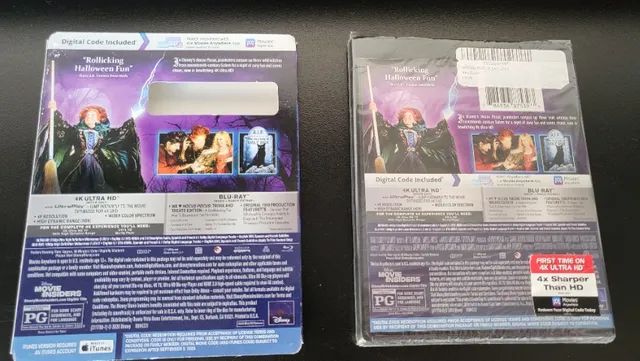 Blu-Ray 4K + Blu-Ray + Digital: Abracadabra Hocus-Pocus com Luva (Edicao de Colecionador) - Foto 4