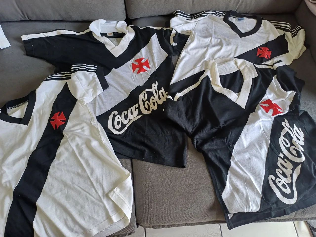 Camisas Vasco - Década de 80 - Raridades - Colecionadores