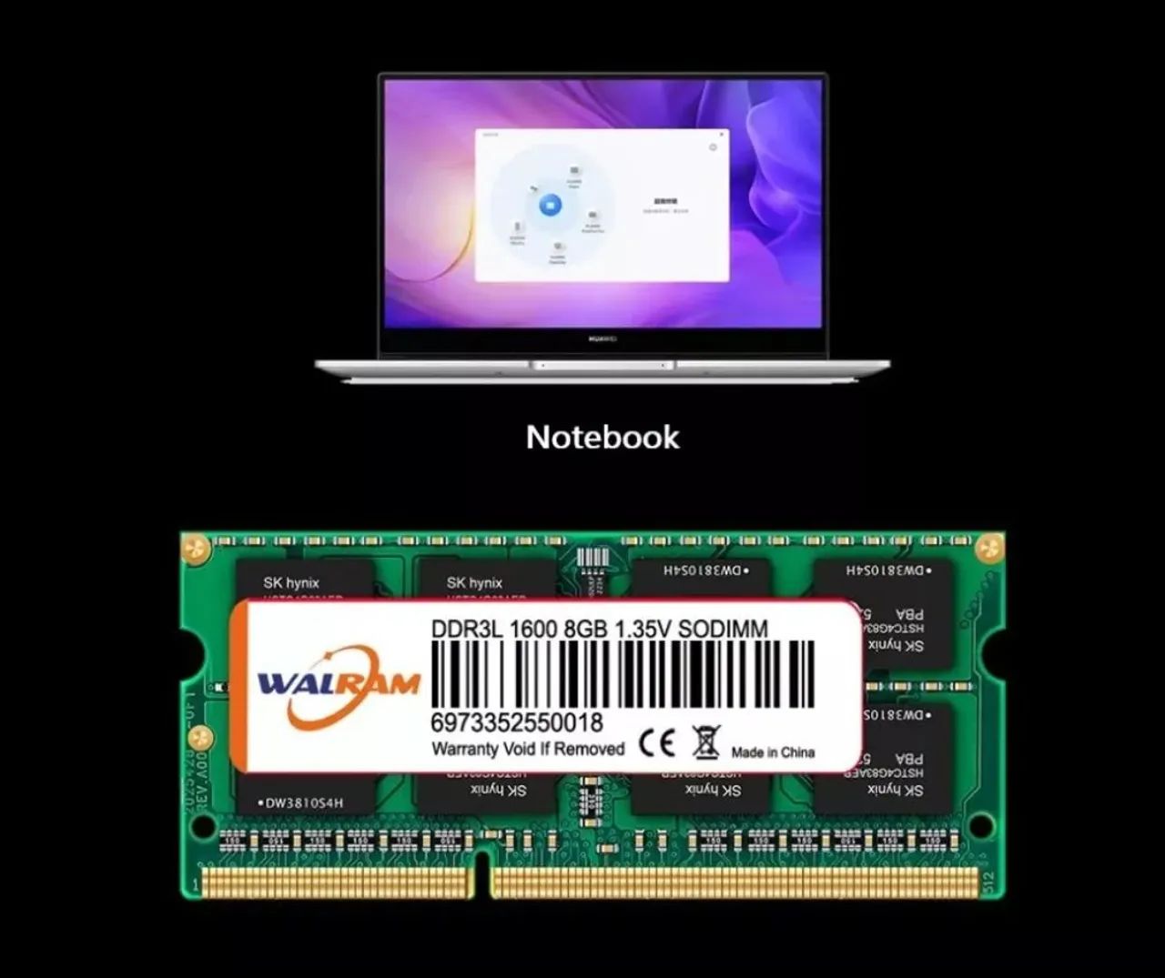 Memória RAM 8GB DDR3L para Notebook - Nova - Foto 3