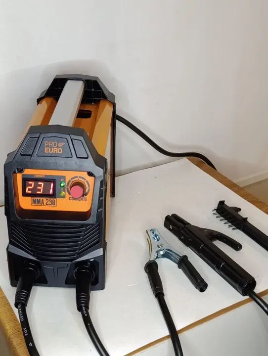 Maquina de solda 230a solda ferro alumínio e inox e tig  - Foto 3