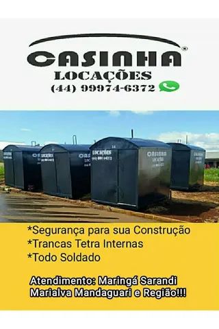 Container Abrigo móvel 