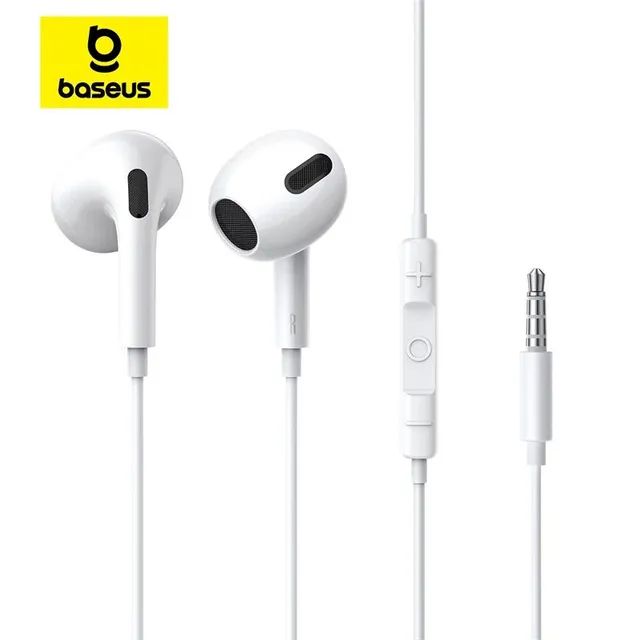 Fone com fio original Baseus Encok H17