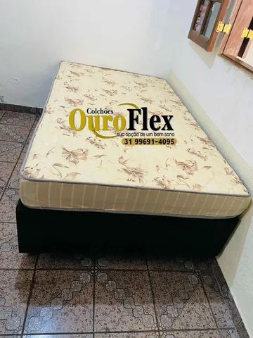 COLCHÃO VIÚVA/ SOLTEIRÃO  DE ESPUMA D33!!! - Foto 4
