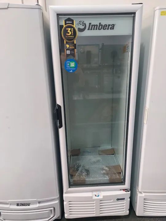 Freezer expositor congelados 560 litros com 3 anos de garantia 