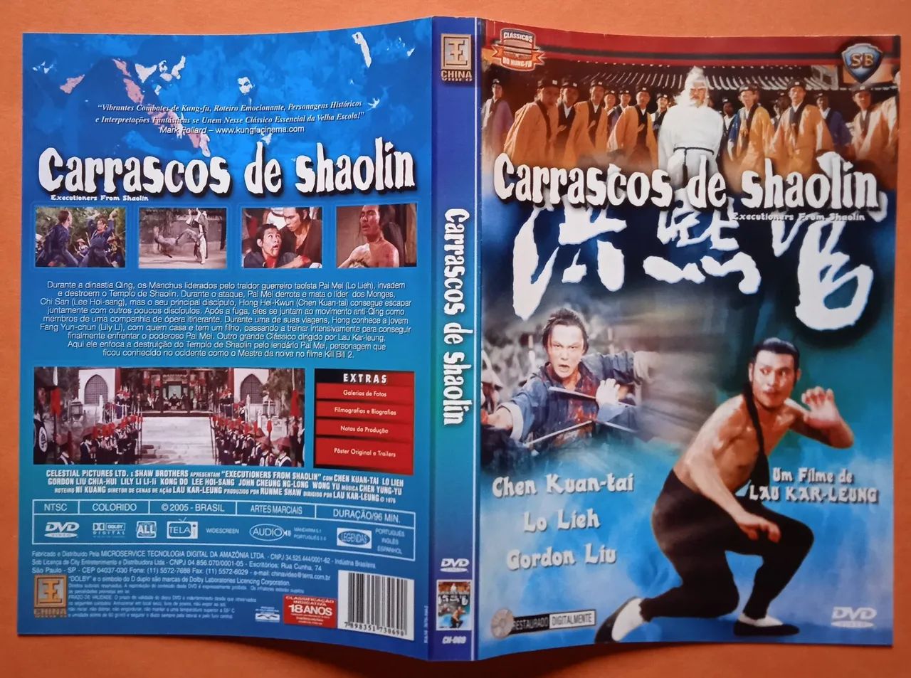 Dvd Carrascos de Shaolin (China Vídeo) - Foto 3