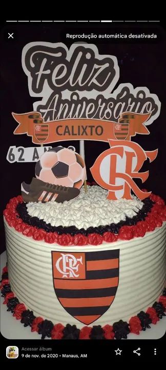 Bolo de aniversário chantininho e kit festa  - Foto 6