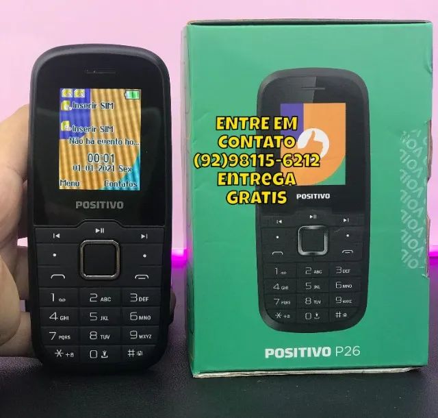 Celular Positivo 2 Chips Cartão de Memoria Bluetooth - ENTREGA RÁPIDA - Foto 3