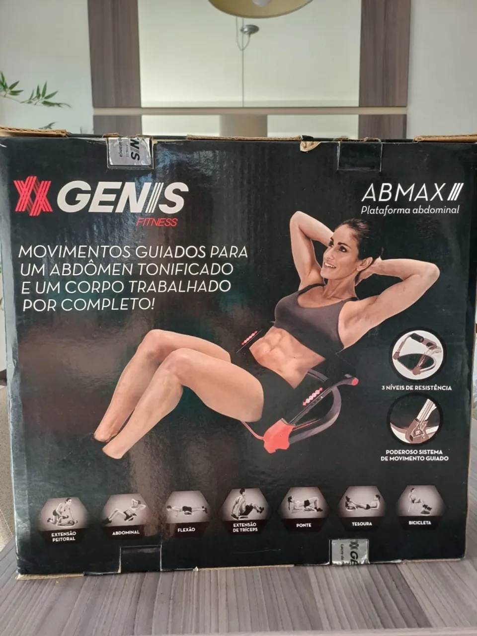 Plataforma Abdominal ABMAX III Genis Fitness